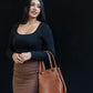 Camden Bucket bag - Cognac