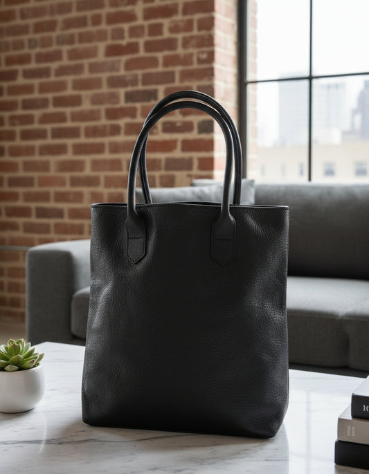 Petite Wellington Tote in Noire