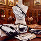 Bandera Bandolier Bag - Hair On Black & White